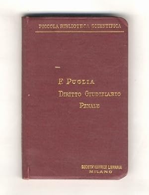 Bild des Verkufers fr Principii fondamentali di diritto giudiziario penale. zum Verkauf von Libreria Oreste Gozzini snc