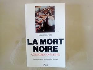 Seller image for La Mort noire. Chronique de la peste for sale by Librairie Brjon