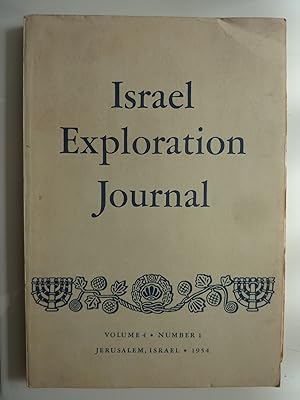 ISRAEL EXPLORATION JOURNAL Volume 4 Number 1