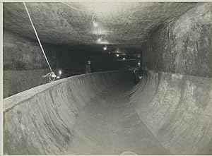 Underground Paris Water collector Porte de Pantin Old Photo 1935 #7