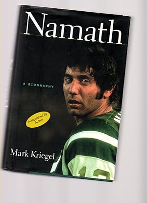 Immagine del venditore per Namath: a Biogrphy venduto da Mossback Books