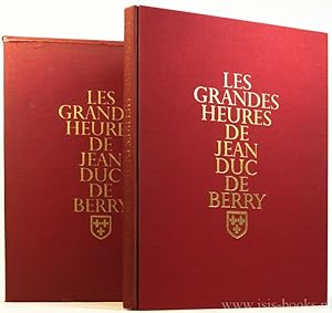 Bild des Verkufers fr Les grandes heures de Jean duc de Berry. Bibliotheque Nationale Paris. Introduction and legends by M. Thomas. Translated from the French by V. Benedict and B. Eisler (introduction). zum Verkauf von Antiquariaat Isis