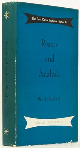 Imagen del vendedor de Reason and analysis. a la venta por Antiquariaat Isis