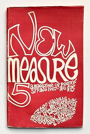 Bild des Verkufers fr New Measure 5: A Magazine of Poetry, Spring 1967 zum Verkauf von George Ong Books