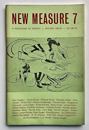 Imagen del vendedor de New Measure 7: A Magazine of Poetry, Winter 1967/1968 a la venta por George Ong Books