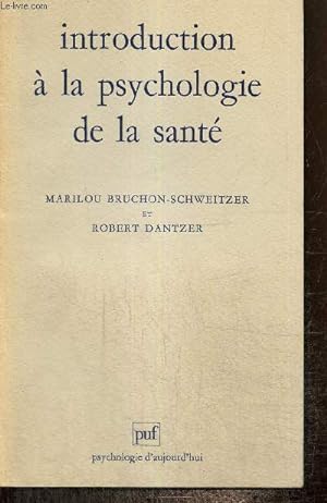 Seller image for Introduction  la psychologie de la sant for sale by Le-Livre