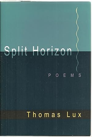 Immagine del venditore per Split Horizon, Poems venduto da Sabra Books