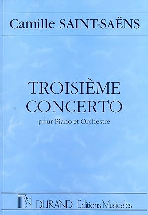 TROISIEME CONCERTO POUR PIANO ET ORCHESTRE, op.29. (1869). New edition, entirely re-engraved.