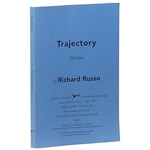 Seller image for Trajectory: Stories [Uncorrected Proof] for sale by Downtown Brown Books