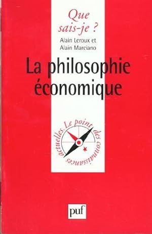La philosophie économique