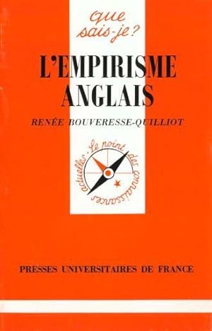 Image du vendeur pour L'empirisme anglais mis en vente par Chapitre.com : livres et presse ancienne