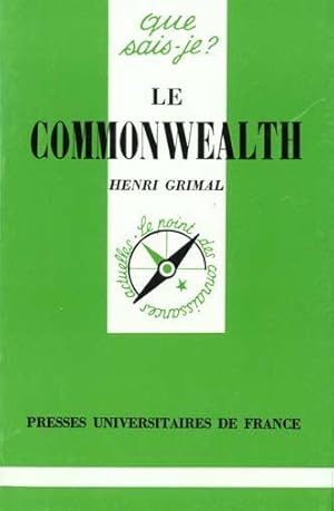 Seller image for Le Commonwealth for sale by Chapitre.com : livres et presse ancienne