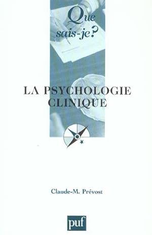 Image du vendeur pour La psychologie clinique mis en vente par Chapitre.com : livres et presse ancienne