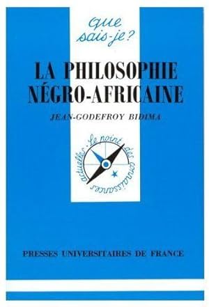 La philosophie négro-africaine