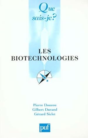 Image du vendeur pour Les biotechnologies mis en vente par Chapitre.com : livres et presse ancienne