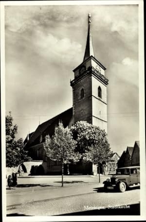 Seller image for Ansichtskarte / Postkarte Metzingen in Wrttemberg, Stadtkirche for sale by akpool GmbH