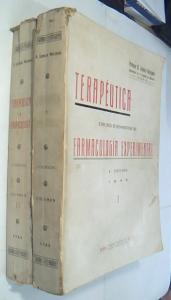 Bild des Verkufers fr Teraputica con sus fundamentos de farmacologa experimental. 2 tomos zum Verkauf von Librera La Candela