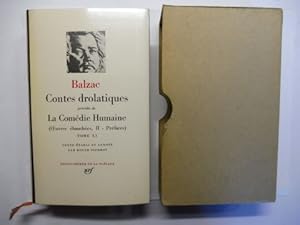 CONTES DROLATIQUES precedes de LA COMEDIE HUMAINE (Oeuvres ebauchees, II - Prefaces). 141. Biblio...