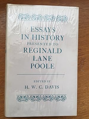 Imagen del vendedor de Essays In History Presented to Reginald Lane Poole a la venta por Vance Harvey