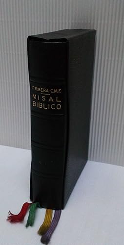 Imagen del vendedor de MISAL BIBLICO. P. LUIS RIBERA, C. M. F. a la venta por Grupo Letras