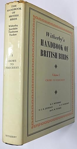 Immagine del venditore per The Handbook Of British Birds Volume I Only Crows To Firecrest venduto da St Marys Books And Prints