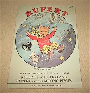 Imagen del vendedor de Rupert Adventure Book No 1; Rupert in Mysteryland and Rupert and the Missing Pieces a la venta por Homeward Bound Books