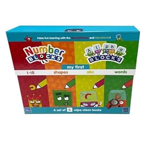 Seller image for Numberblocks and Alphablocks: My First Numbers and Letters Set (4 wipe-clean books with pens included) (Book & Merchandise) for sale by Grand Eagle Retail