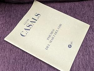 Imagen del vendedor de POEMAS DEL MAR I DEL COR, LLUIS CASALS, LLUIS CLAPES I FLAQUE 1996 a la venta por Libreria Anticuaria Marc & Antiques