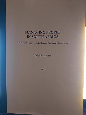 Seller image for Managing People in South Africa : A systematic approach to human Resource Management for sale by Bookies books