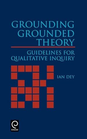 Seller image for Grounding Grounded Theory : Guidelines for Qualitative Industry for sale by GreatBookPrices