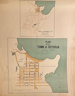 Plan of the town of Rotorua