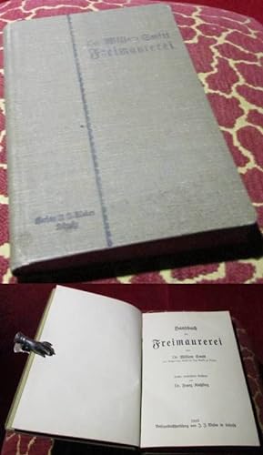 Seller image for Handbuch der Freimaurerei. Dritte verbesserte Auflage von Dr. Franz Riessling for sale by Antiquariat Clement