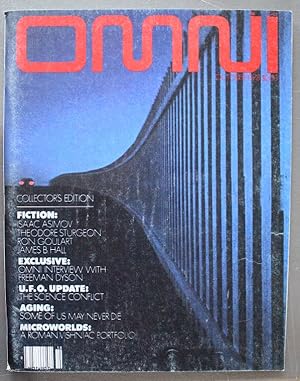 Bild des Verkufers fr OMNI Magazine (OMNI Pub.; Bob Guccione publisher); Volume-1 #1 October 1978; . zum Verkauf von Comic World