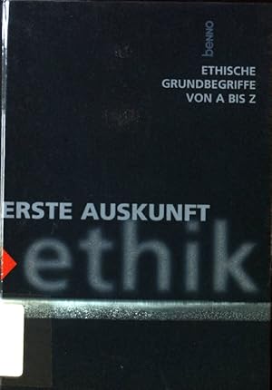 Bild des Verkufers fr Erste Auskunft "Ethik" zum Verkauf von books4less (Versandantiquariat Petra Gros GmbH & Co. KG)