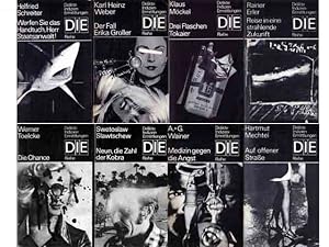 Bild des Verkufers fr Kriminalromane  Delikte, Indizien, Ermittlungen/DIE Reihe. 15 Titel. 1.) Karl Heinz Weber: Der Fall Erika Groller. 2.) Hans Pfeiffer: Die eine Seite des Dreiecks. 3.) Klaus Mckel: Ha. 4.) Tom Wittgen: Das Schwarze-Peter-Spiel. 5.) Heiner Rank: Der bengalische Tiger. 6.) Hans Schneider: Der letzte Fall. 7.) Bogomil Rainow: Ein Mann aus der Vergangenheit. 8.) Swetoslaw Slawtschew: Neun, die Zahl der Kobra. 9.) Klaus Mckel: Drei Flaschen Tokaier. 10.) Rainer Erler: Reise in eine strahlende Zukunft. 11.) Werner Toelcke: Die Chance. 12.) Helfried Schreiter: Werfen Sie das Handtuch, Herr Staatsanwalt. 13.) Barbara Neuhaus: Tatmotiv Angst. 14.) Hartmut Mechtei: Auf offener Strae. 15.) Klaus Mckel: Variante Tramper, Die Damengang zum Verkauf von Agrotinas VersandHandel