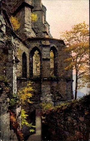 Bild des Verkufers fr Ansichtskarte / Postkarte Oybin Sachsen, Kirchenruine, Nenke und Ostermaier, Serie 214 Nummer 3548 zum Verkauf von akpool GmbH