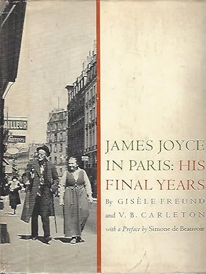 Image du vendeur pour James Joyce in Paris: His Final Years mis en vente par Warwick Books, member IOBA