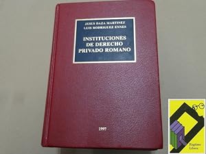 Immagine del venditore per Instituciones de Derecho Privado Romano venduto da Ragtime Libros