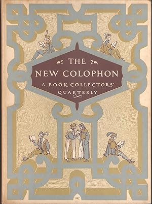 The New Colophon - A Book Collectors' Quarterly. Volume II, Part 7, September 1949