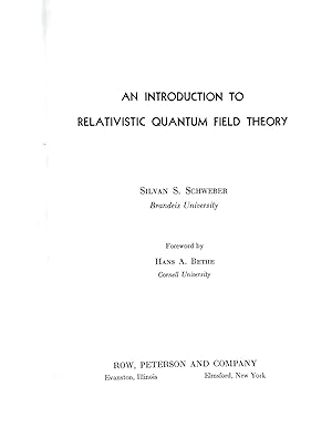 An introduction to relativistic quantun field theory