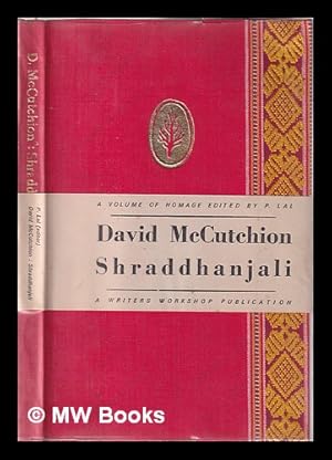 Seller image for David McCutchion shraddhanjali / editor: P. Lal for sale by MW Books Ltd.