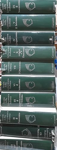 Storia della letteratura italiana (10 volumi)