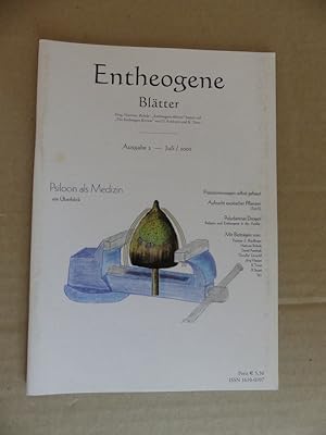 Seller image for Entheogene Bltter. Ausgabe 2, Juli/ 2002. - Psilocin als Medizin. Ein berblick. for sale by Antiquariat Maralt