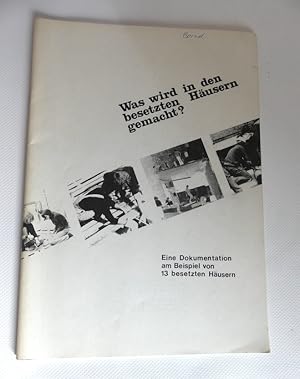 Was wird in den besetzten Häusern gemacht? Eine Dokumentation am Beispiel von 13 besetzten Häusern.