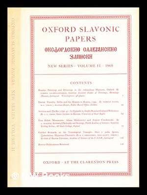 Imagen del vendedor de Oxford Slavonic Papers / [Volume II] a la venta por MW Books Ltd.