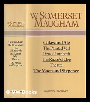 Imagen del vendedor de Cakes and ale ; [and], The painted veil ; [and], Liza of Lambeth ; [and], The razor's edge ; [and], Theatre ; [and], The moon and sixpence / W. Somerset Maugham a la venta por MW Books Ltd.