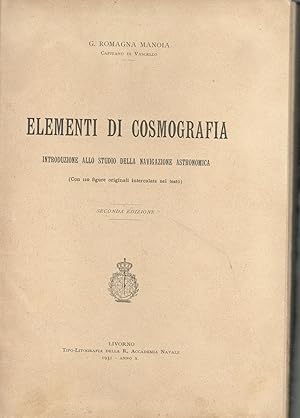 Imagen del vendedor de Elementi di cosmografia. Introduzione allo studio della navigazione astronomica a la venta por librisaggi