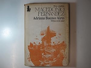 Immagine del venditore per OBRAS COMPLETAS._ TOMO 5., ADRIANA BUENOS AIRES. (ULTIMA NOVELA MALA) venduto da Costa LLibreter