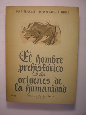 Imagen del vendedor de El hombre prehistórico y los orígenes de la humanidad a la venta por Librería Antonio Azorín