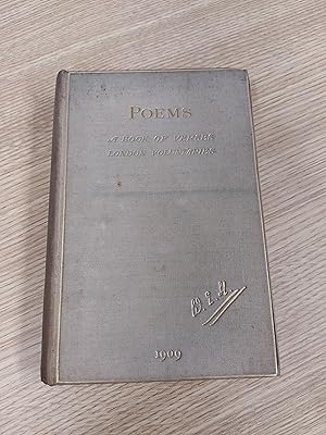 Imagen del vendedor de POEMS. a la venta por Cambridge Rare Books